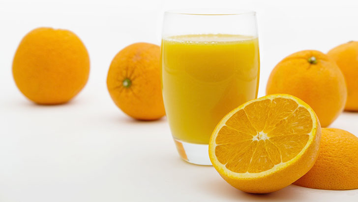 オレンジ＆オレンジジュースイメージ