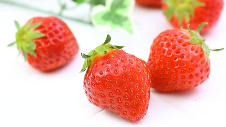 イチゴ/苺のイメージ画像：食べ物辞典トップ用