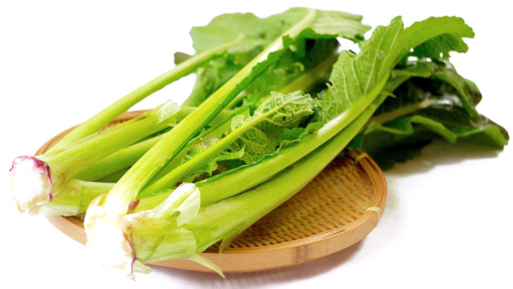 野沢菜(信州菜)のイメージ画像：食べ物辞典トップ用